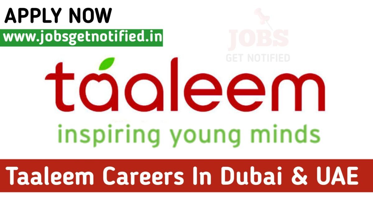 Taaleem job openings Dubai UAE