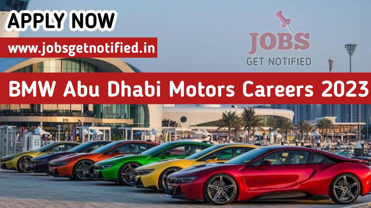 Abu Dhabi Motors Careers 2023