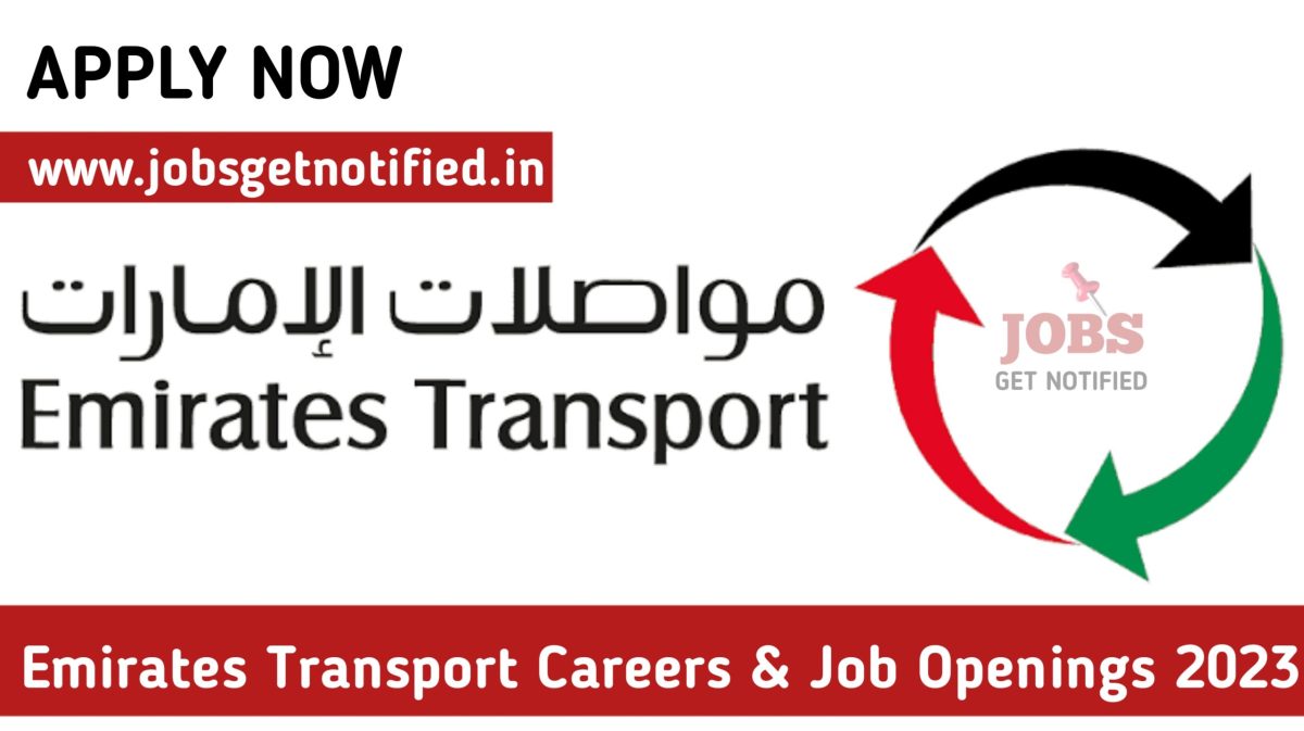 Emirates Transport Careers and Job Openings 2023