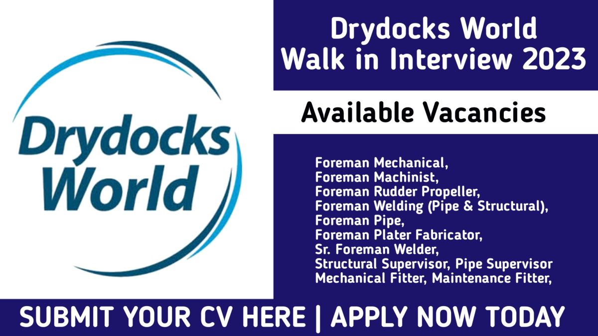 Drydocks World Walk in Interview 2023