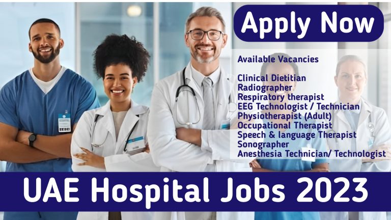 UAE Hospital Jobs 2023
