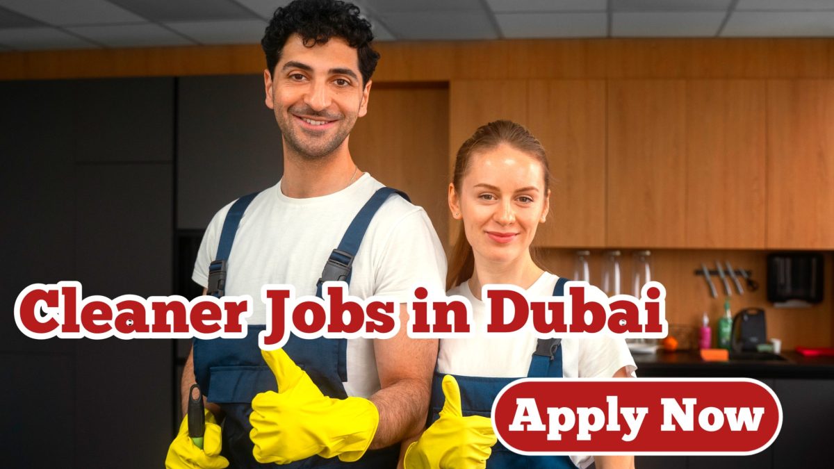 Cleaner jobs in Dubai