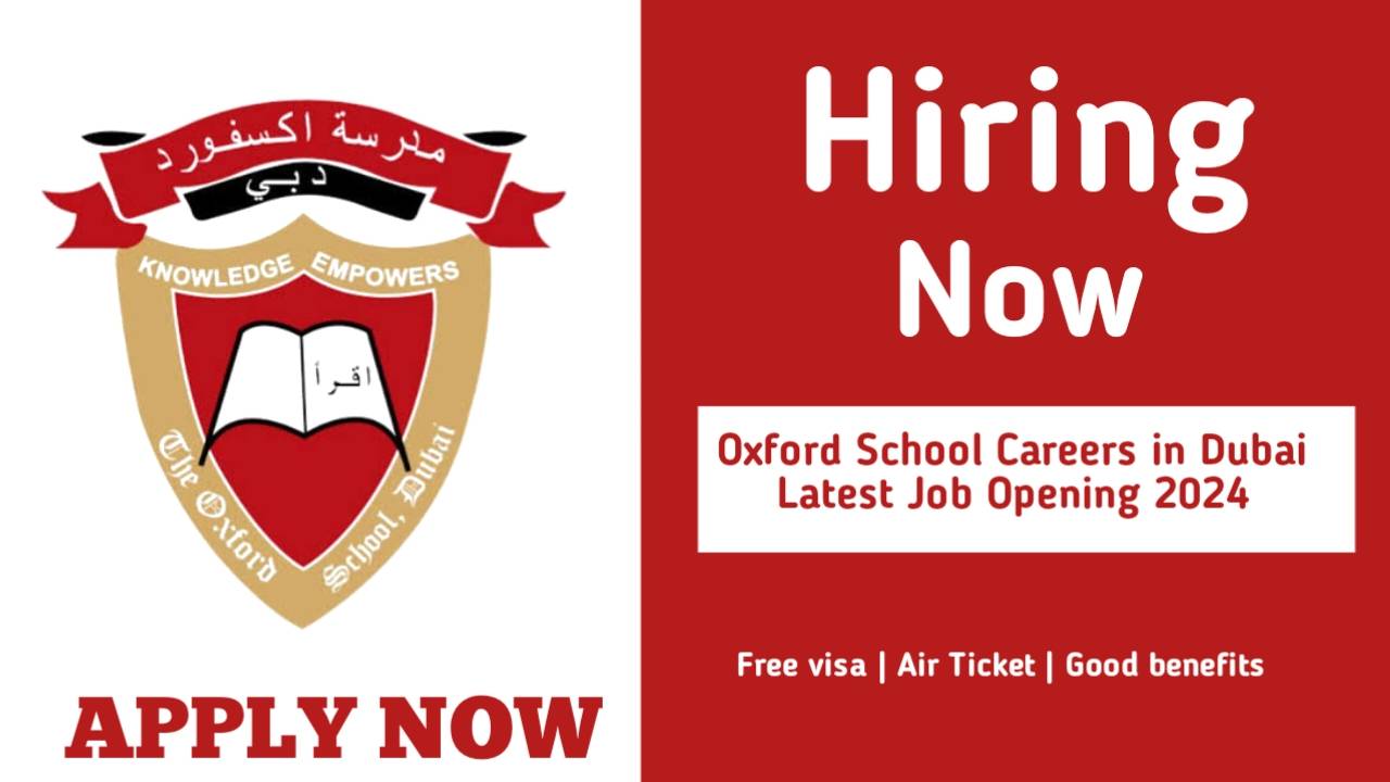 Oxford school Dubai Careers