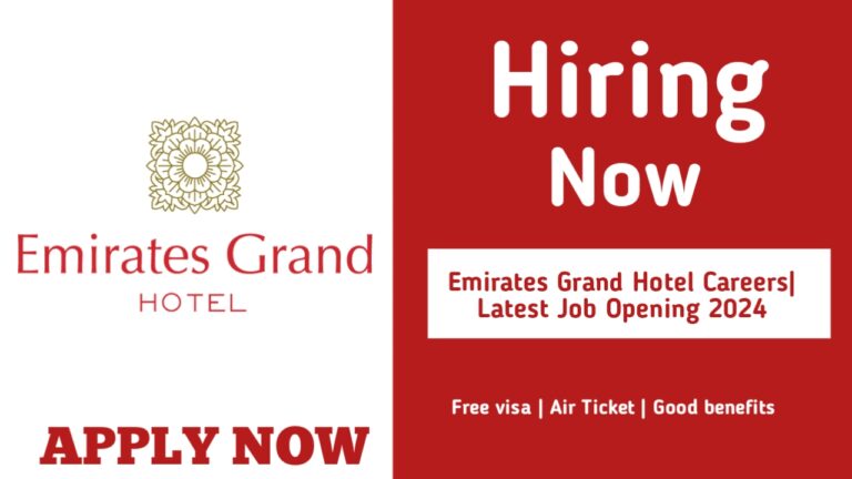 Emirates Grand Hotel Jobs