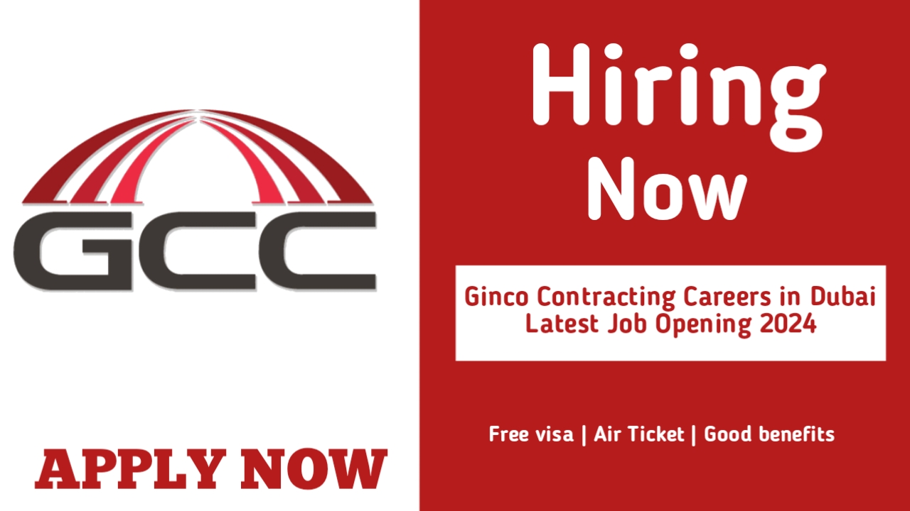 Ginco Contracting Careers in Dubai
