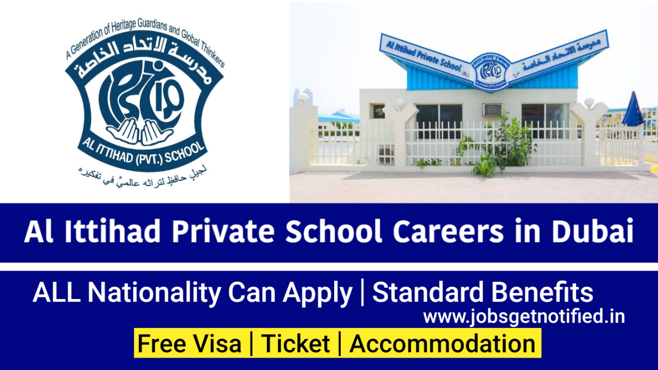 Al Ittihad Private School Jobs in Dubai