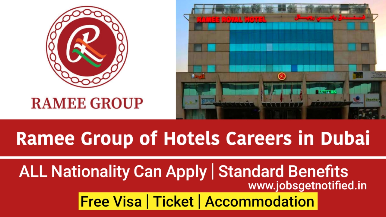 Ramee Group of Hotels Careers In Dubai