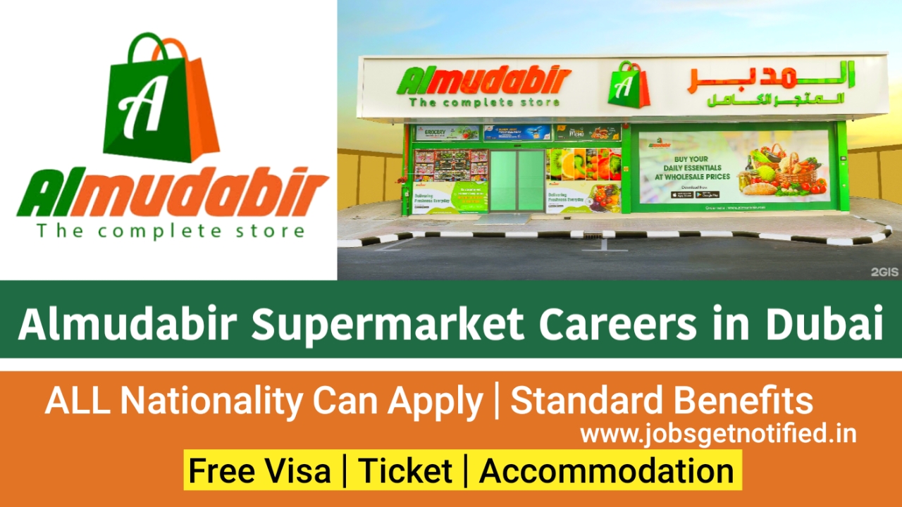 Almudabir Supermarket Careers in Dubai