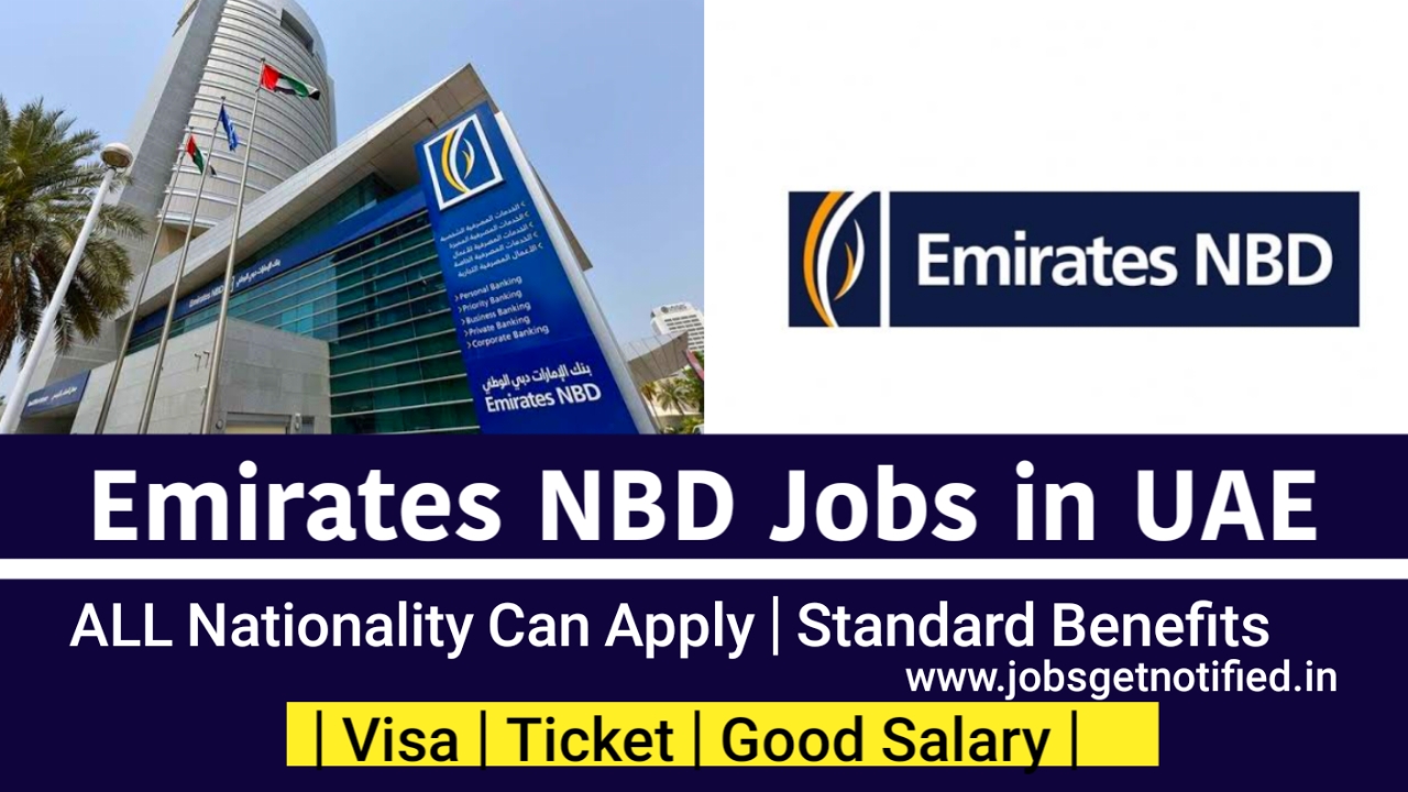 Emirates NBD Jobs In UAE