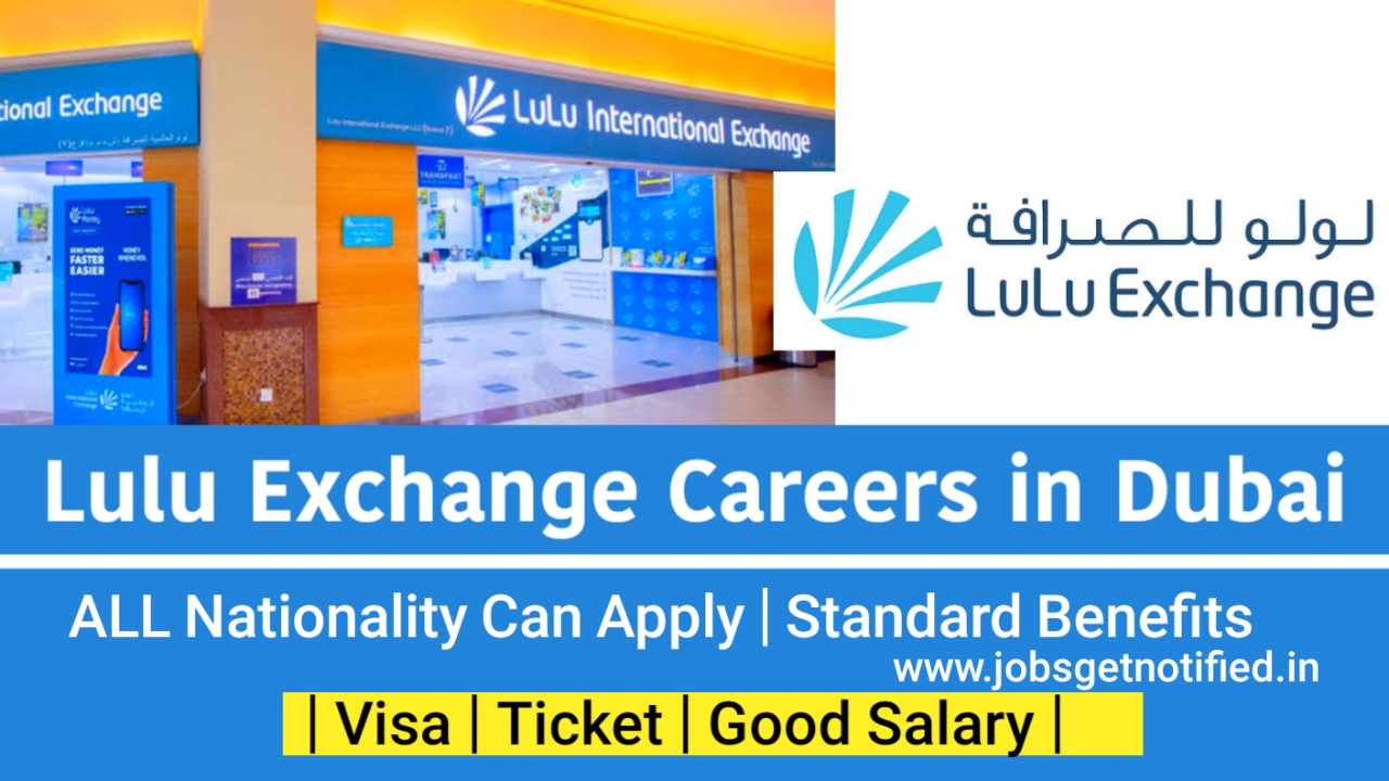 LuLu Exchange Careers in Dubai