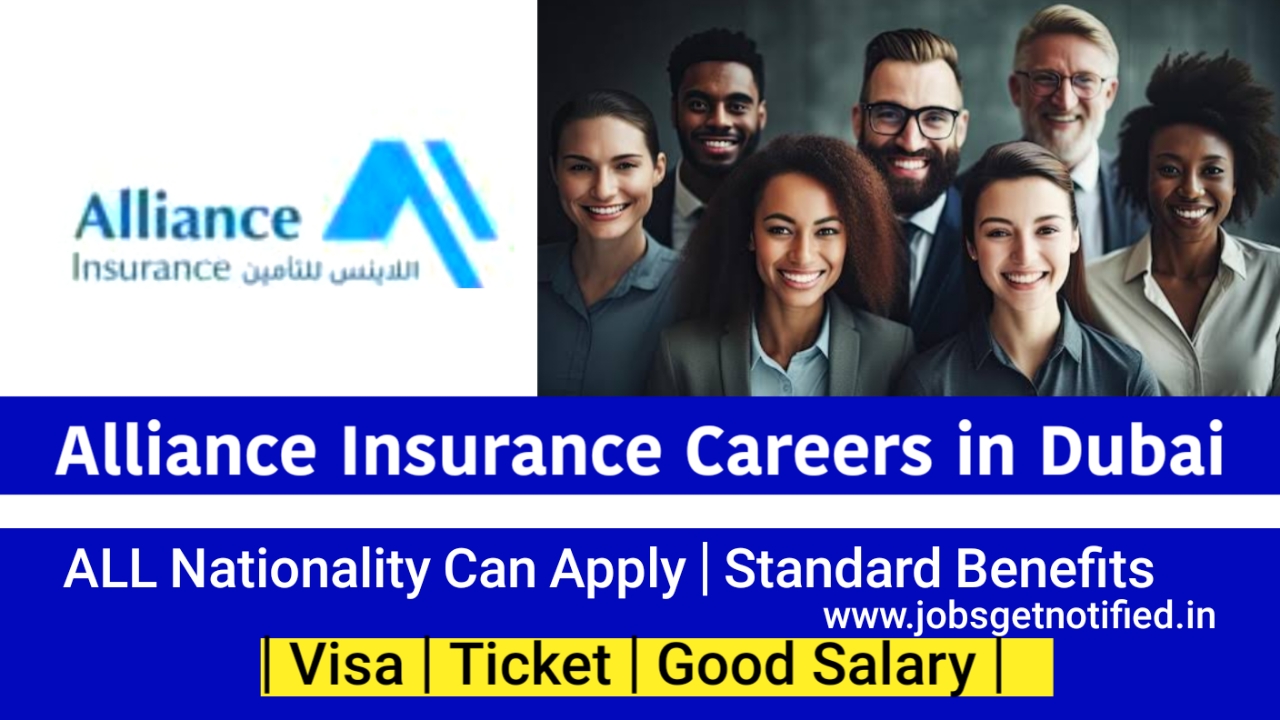 Alliance Insurance Careers in Dubai