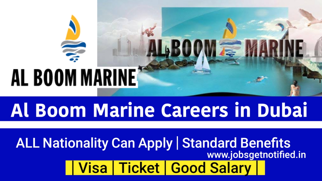 Al Boom Marine Careers in Dubai
