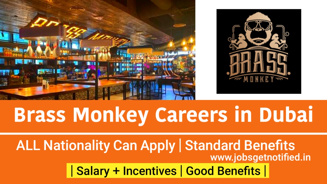 Brass Monkey Careers Dubai