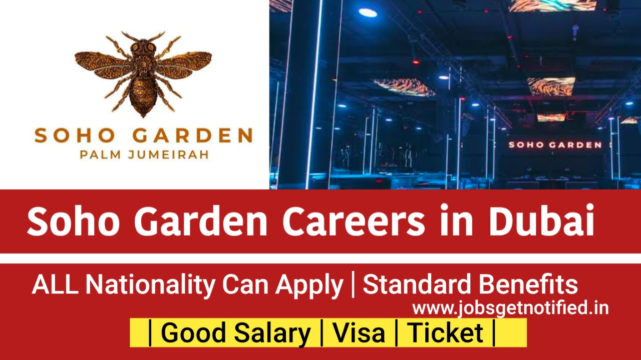 Soho Garden Careers Dubai