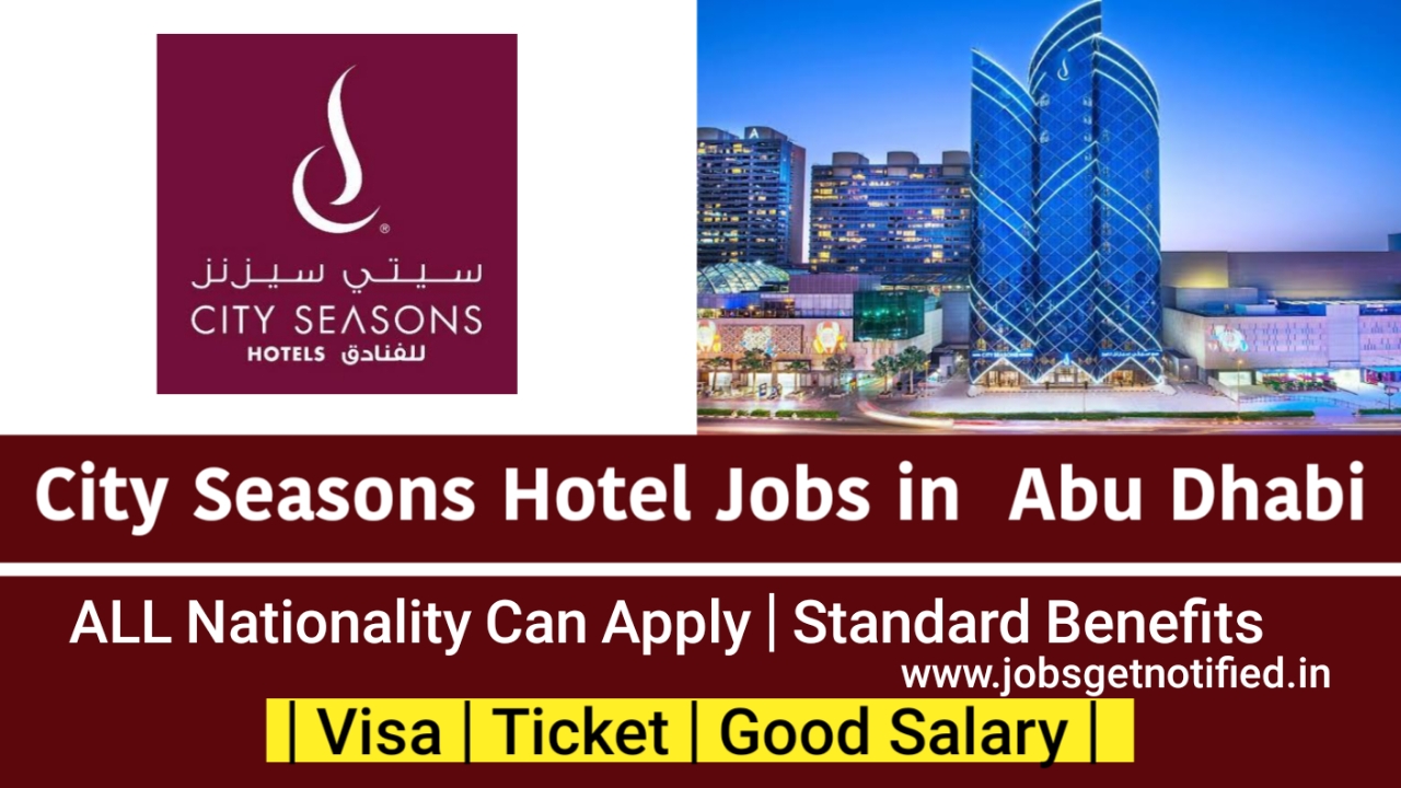 City Seasons Hotels Jobs in Abu Dhabi