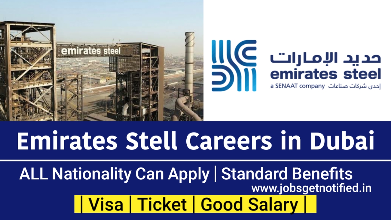 Emirates Steel Careers in Dubai