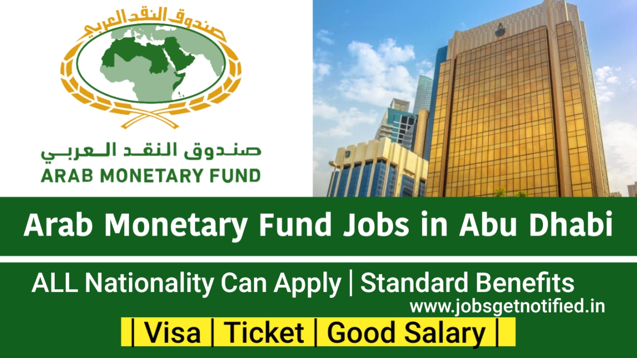 Arab Monetary Fund Jobs in Abu Dhabi