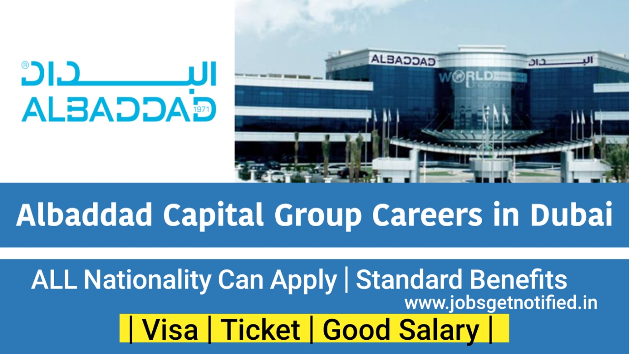 Albaddad Capital Group Careers in Dubai