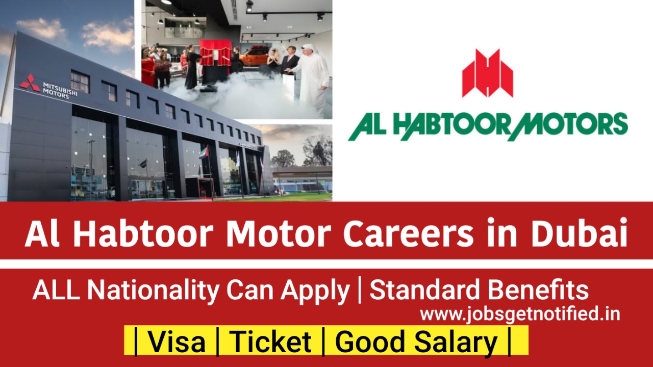 Al Habtoor Motors Careers In Dubai