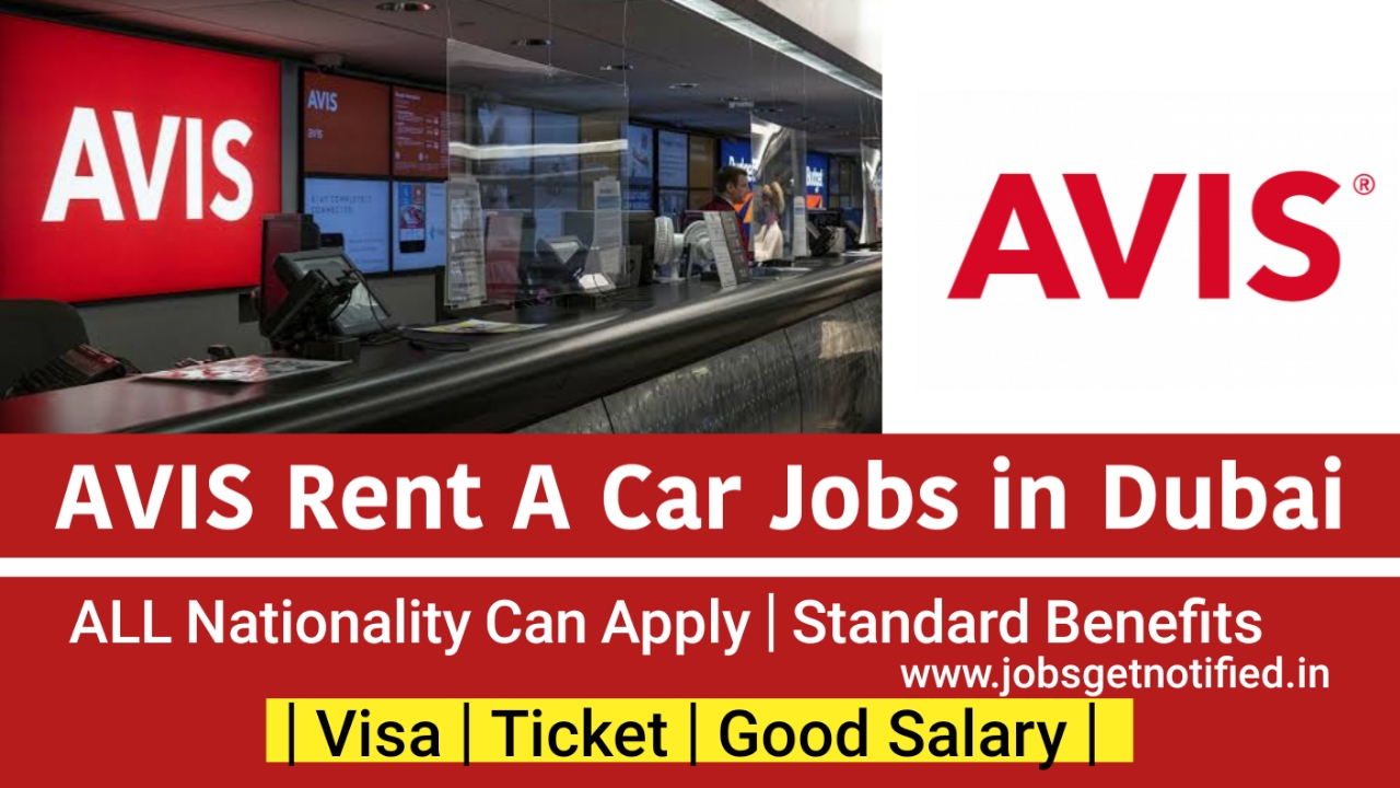 AVIS Rent A Car Jobs in Dubai