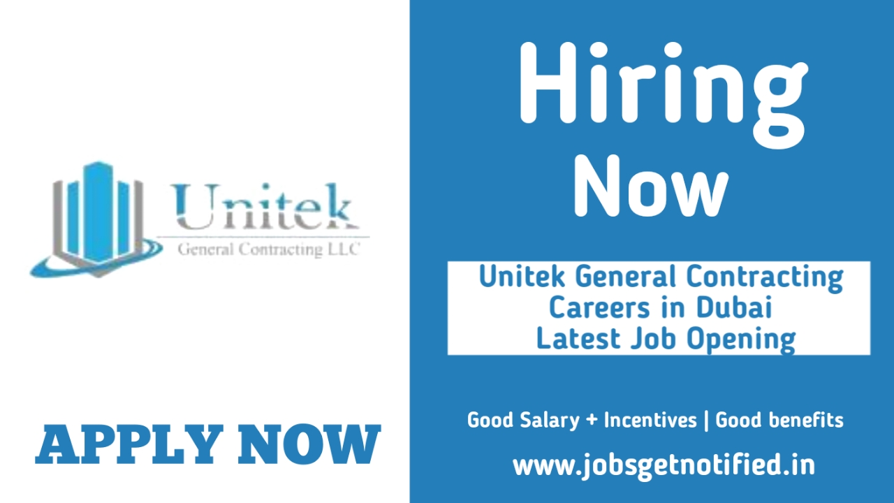 Unitek General Contracting Careers