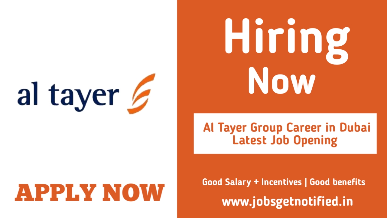 Al Tayer Group Career in Dubai