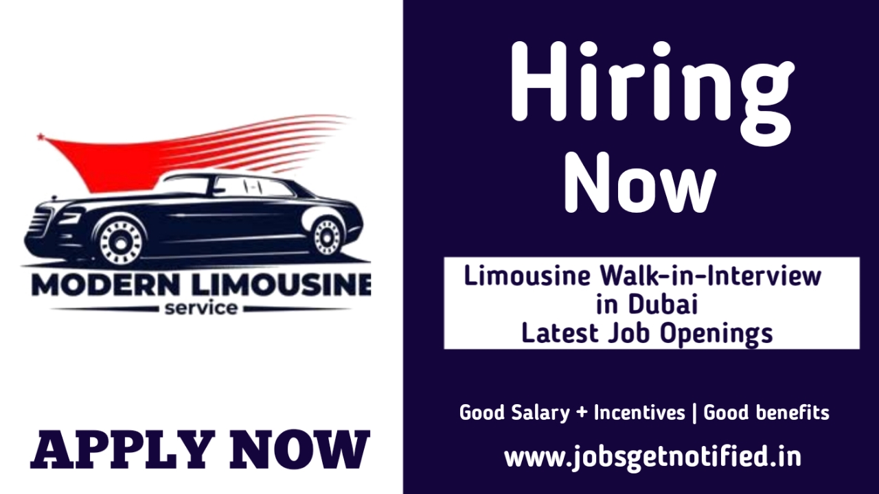 Limousine Walk-in-Interview in Dubai