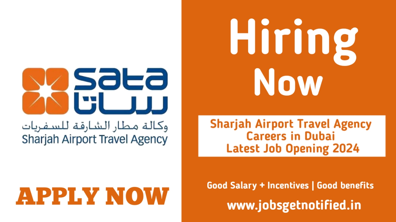 Sharjah Airport Travel Agency Careers in Dubai