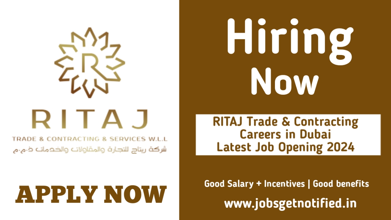 RITAJ Trade & Contracting Careers in Dubai