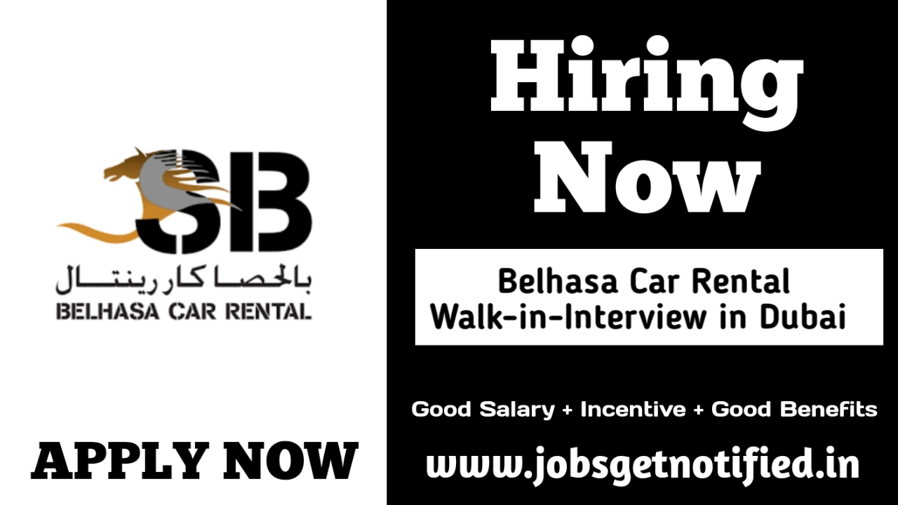 Belhasa Car Rental Walk-in-Interview