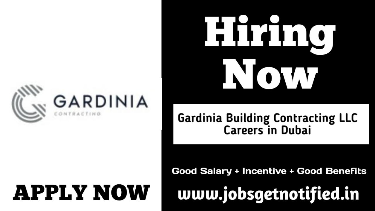 Gardinia Building Contracting LLC Careers