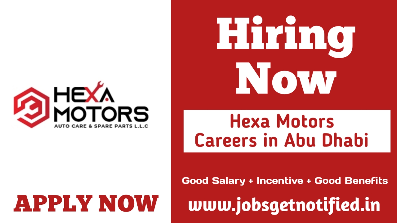 Hexa Motors Careers in Abu Dhabi