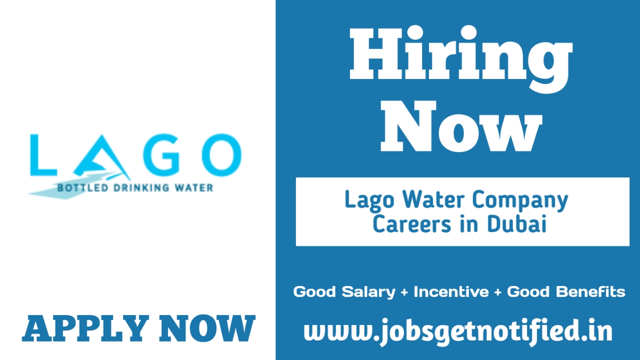 Lago Water Company Careers in Dubai