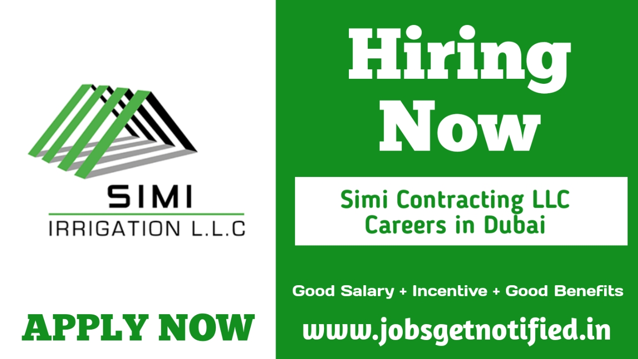 Simi Contracting LLC Careers in Dubai