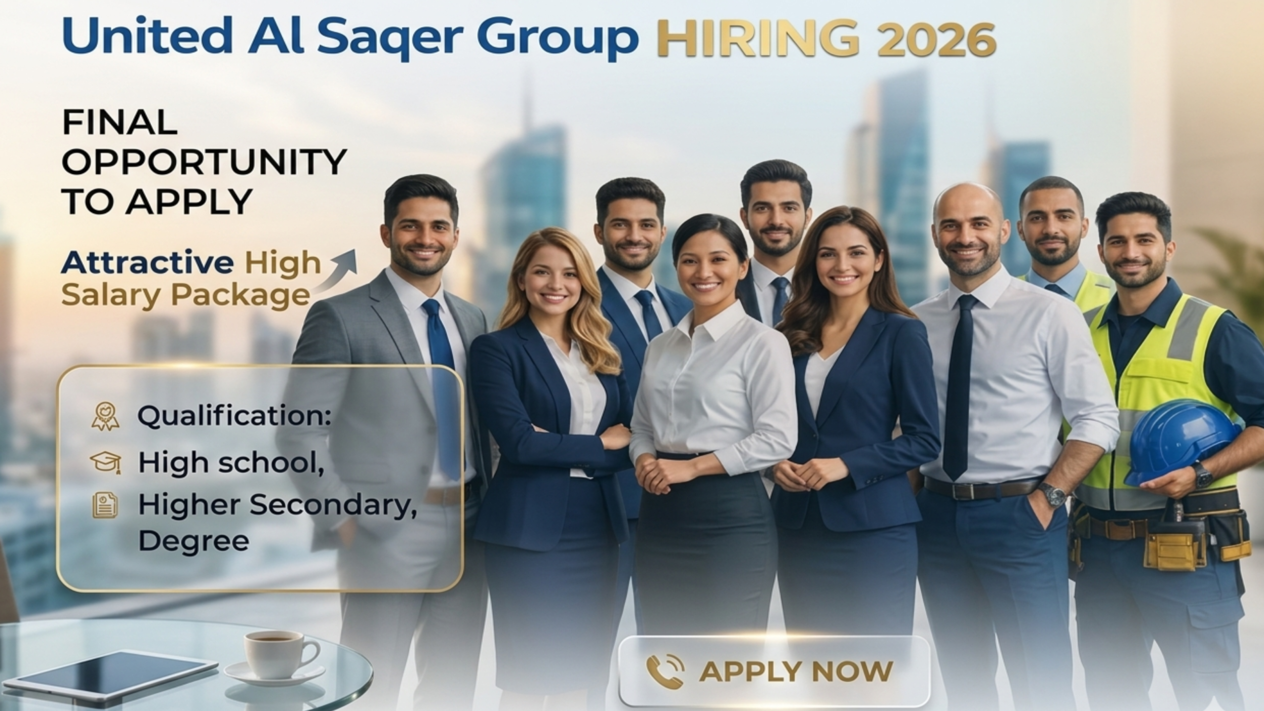 United Al Saqer Group Jobs in Dubai